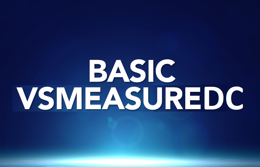 MVSS Basic Level - VsMeasureDC 